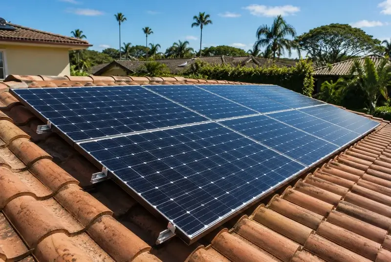 Installation de panneaux solaires à Courthézon