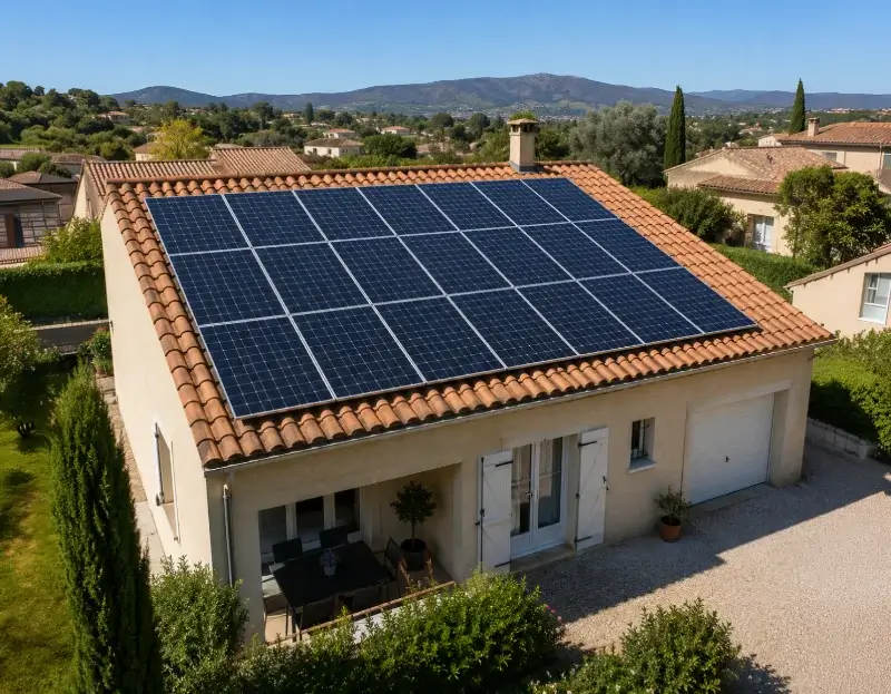 Prime à l'autoconsommation panneaux solaires Courthézon — aide financière de l'État